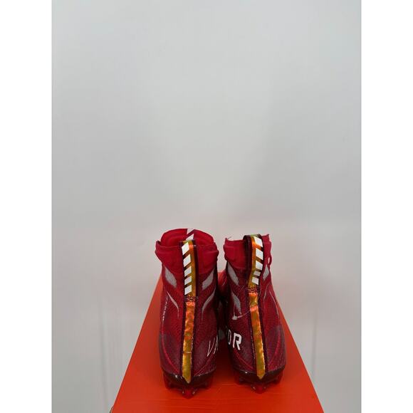 Nike Mens Vapor Untouchable 3 Elite Cleats 12 University Red Football AH7408 600 main image 4